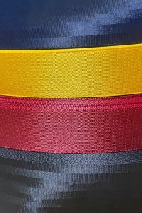 Renkli Emniyet Kemeri Kumaşı