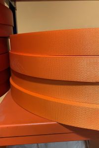 Turuncu Emniyet Kemeri Kumaşı